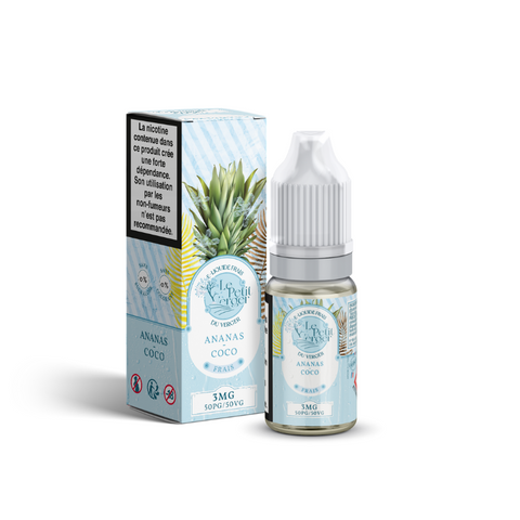 Ananas Coco Frais 10ml - Le Petit Verger by Savourea