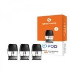 Cartouches (pod) Q Series 2ml 0.6/0.8/1.2Ω (3pcs) - Geekvape