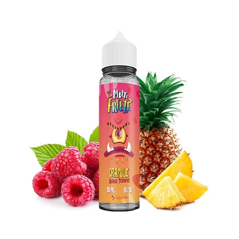 Crapule Ananas Framboise 0mg 50ml - Multifreeze by Liquidéo