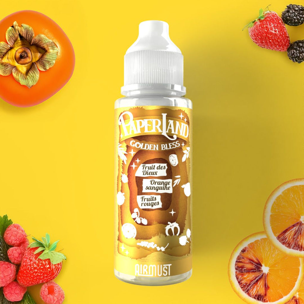 AIRMUST Paperland Golden Bless 10ML SMOKE FAMILY AIRMUST Paperland Golden Bless 10ML SMOKE FAMILY
