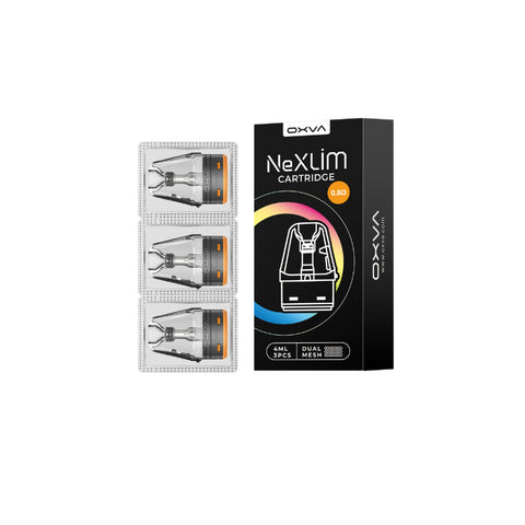 Pack de 3 cartouches Dual Mesh 4ml Nexlim Oxva