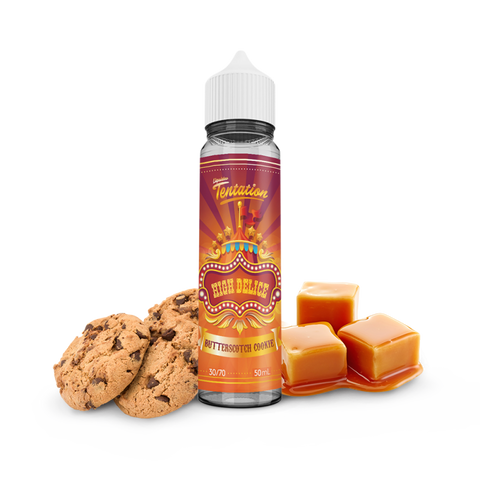 Butterscotch Cookie 0mg 50ml - Liquideo Tentation